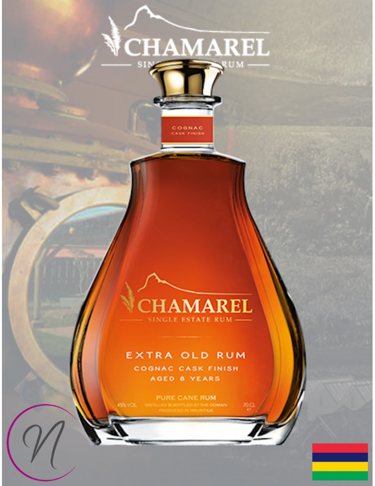 Rhum Chamarel Cognac Cask Finish | Extra Old 8 ans