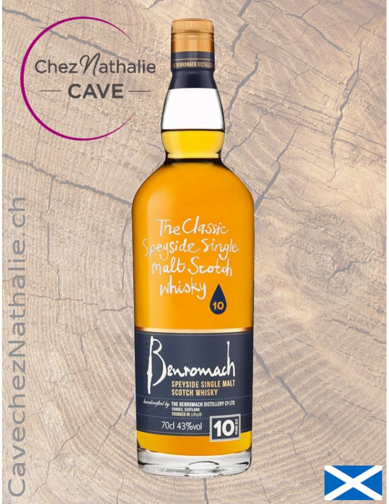 Whisky Benromach 10 ans Single Malt