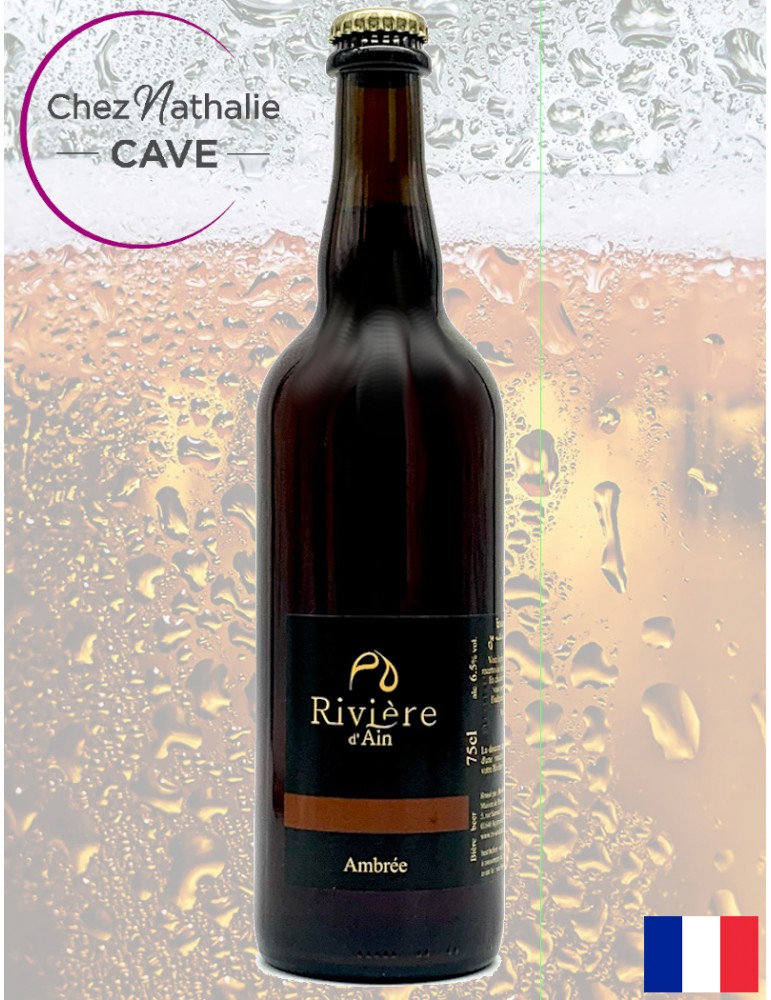 Bière Ambrée Artisanale | Rivière d'Ain | 75cl