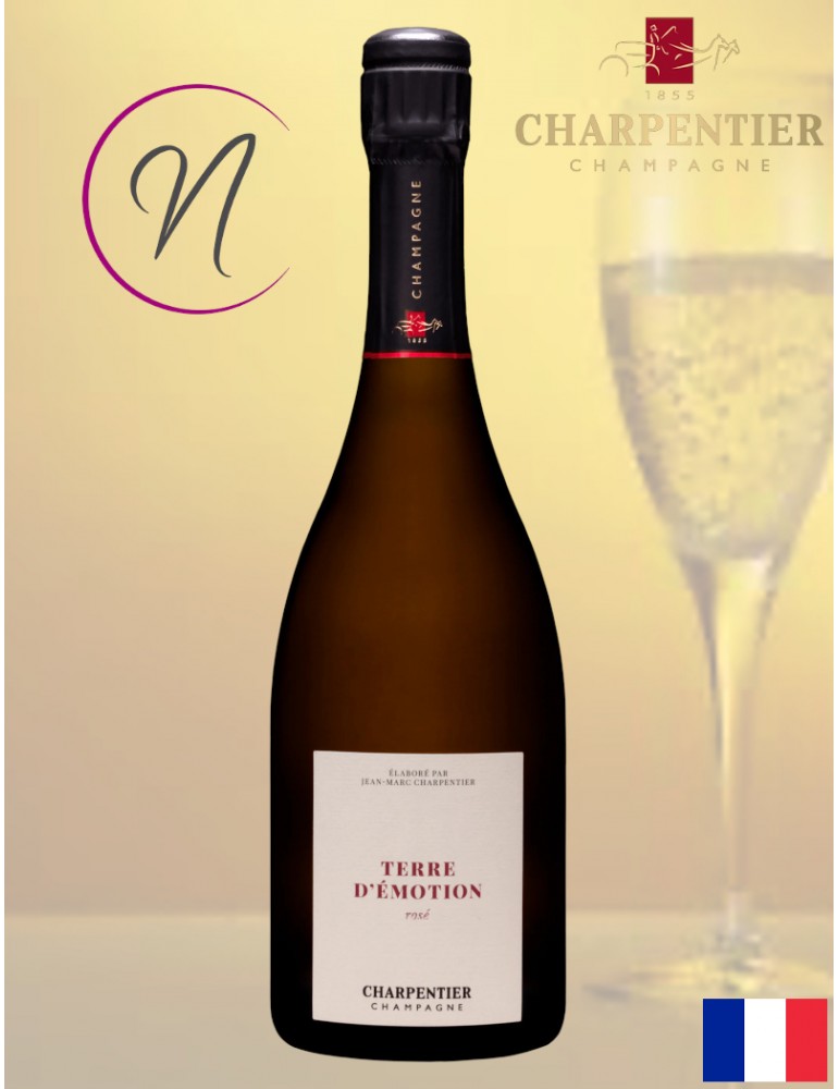 Champagne Rosé Terre d'Emotion | Charpentier | Brut