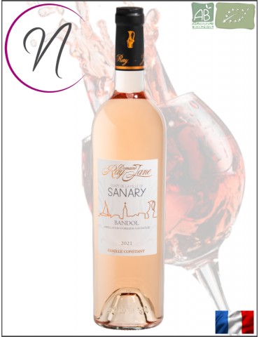 Bandol Rosé AOC Bio Cuvée Sanary | Domaine Ray-Jane
