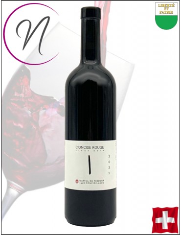 Pinot Noir C'oncise Rouge | Domaine Du Pasquier