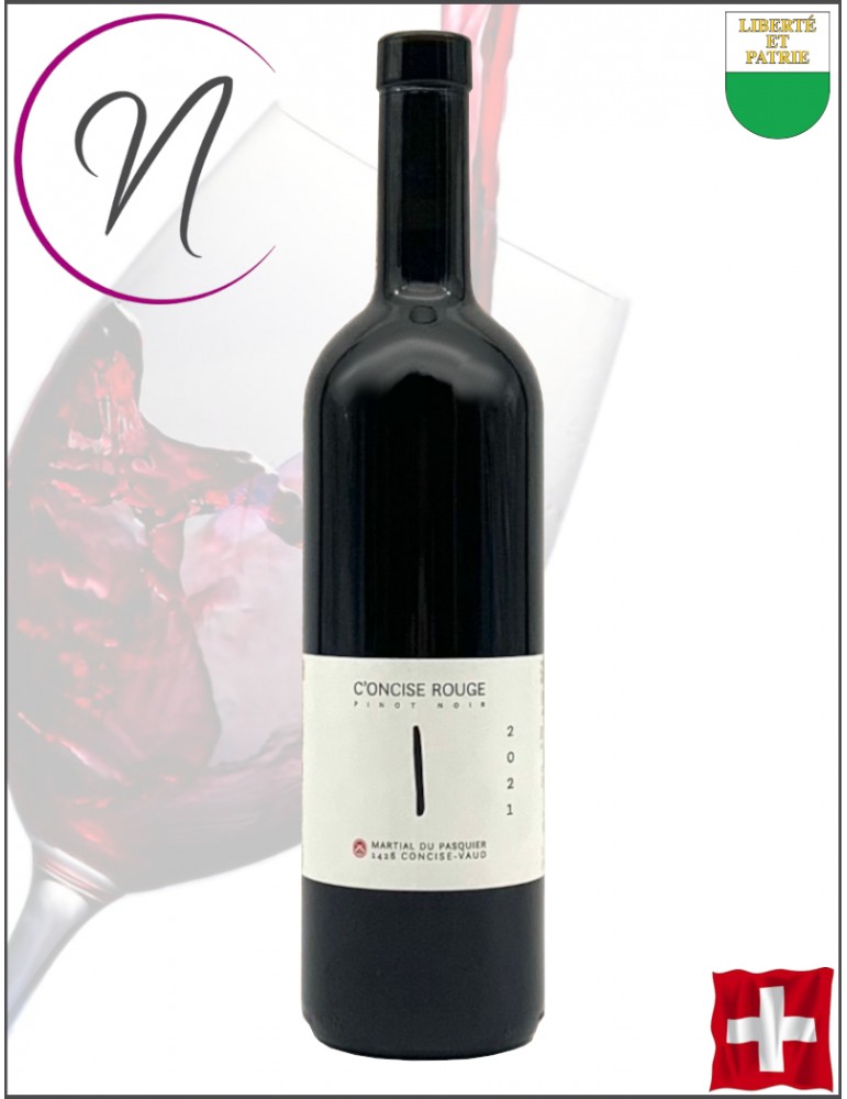 Pinot Noir C'oncise Rouge | Domaine Du Pasquier