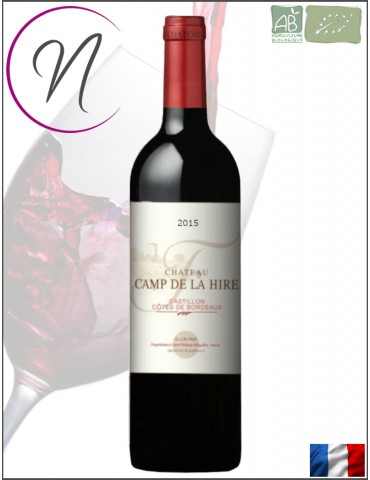 Castillon 2015- Côtes de Bordeaux - Bio | Château Camp de la Hire | Rouge