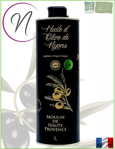 Huile d'Olive de Nyons Bio AOP | Moulin de Haute Provence