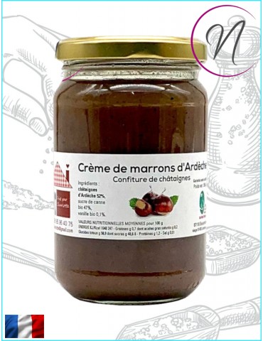 Crème de Marrons d'Ardèche | Fait par Charlotte