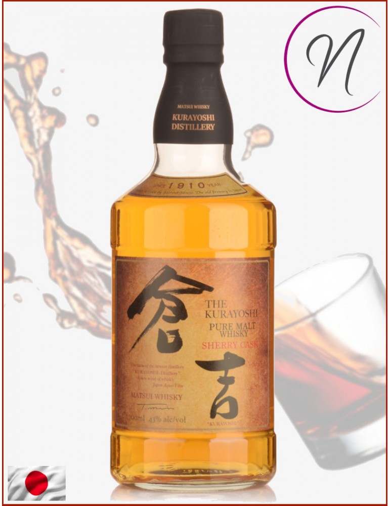 Whisky The Kurayoshi Sherry Cask | Pure Malt | Cave chez Nathalie