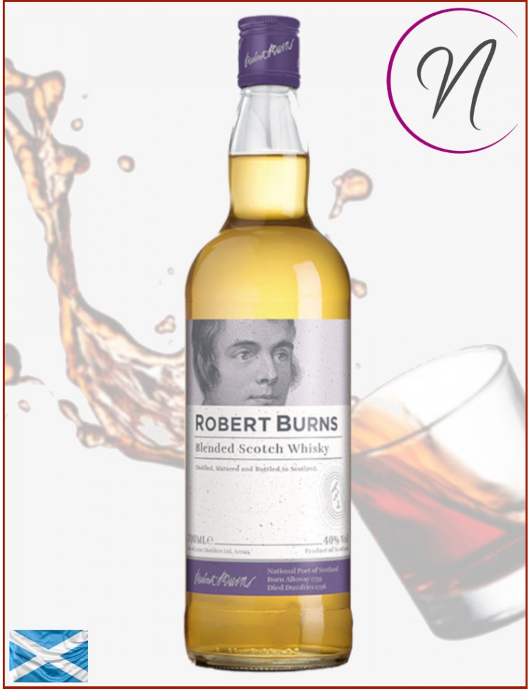 Whisky Robert Burns Blended Scotch | Cave chez Nathalie