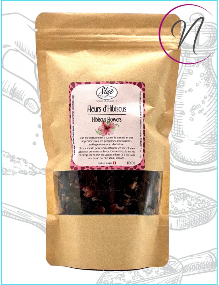 Fleurs D'Hibiscus | Cave chez Nathalie