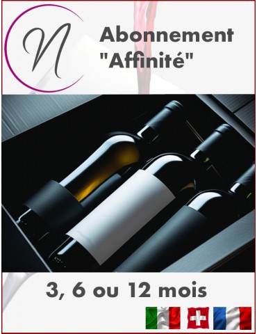 Abonnement Vin - 6 mois | Affinité