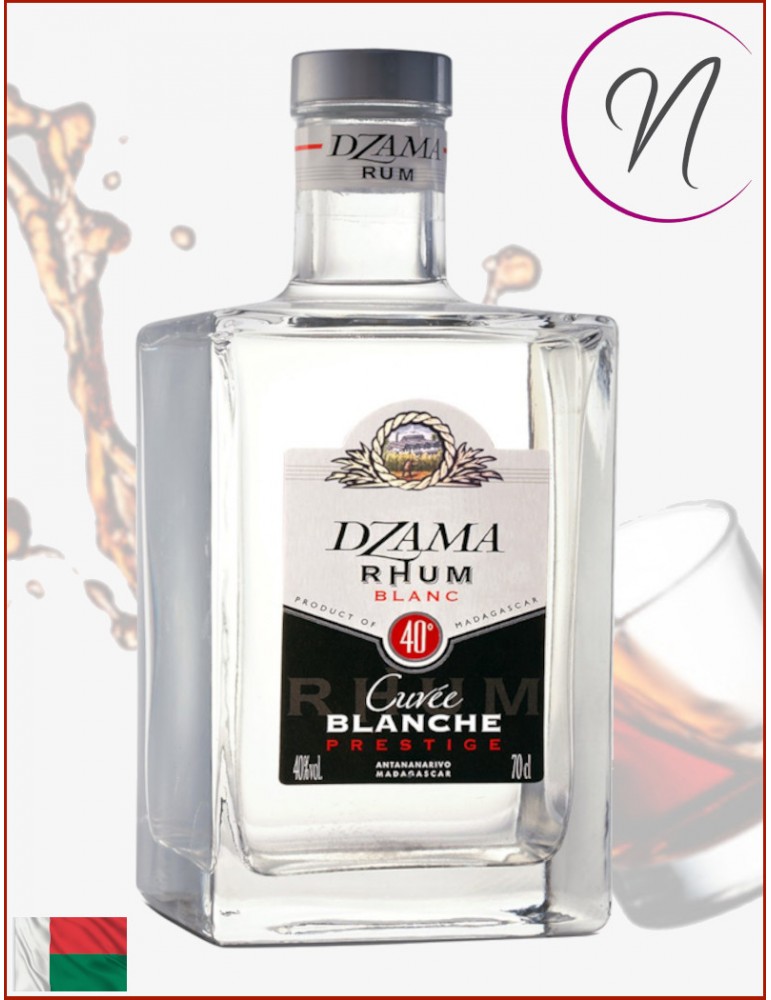 Rhum Dzama Cuvée Blanche | Madagascar | Cave chez Nathalie Sàrl