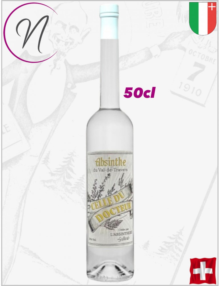 Absinthe Celle du Docteur - Fée Verte | Absintherie Guilloud | Cave chez Nathalie Sàrl