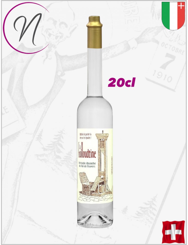 Absinthe La Guilloudtine | Absintherie Celle à Guilloud | Cave chez Nathalie Sàrl