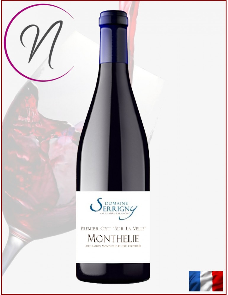 Monthelie 1er Cru Sur La Velle | Domaine Serrigny | Bourgogne Rouge | Cave chez Nathalie Sàrl