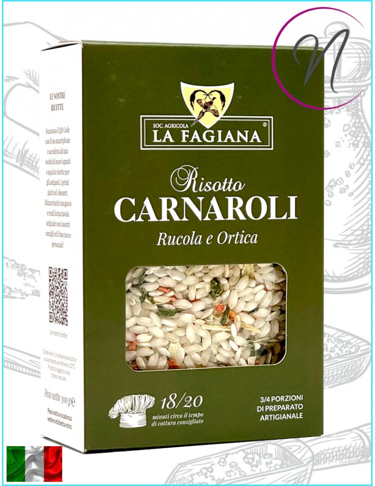 Risotto Carnaroli Roquette et Ortie | La Fagiana | Cave chez Nathalie Sàrl