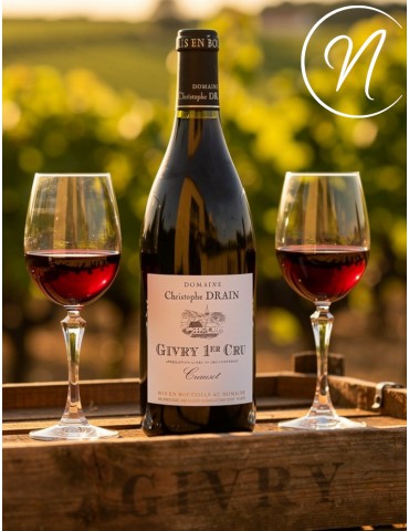 Givry 1er cru Crausot | Domaine C. Drain | Bourgogne rouge Magnum