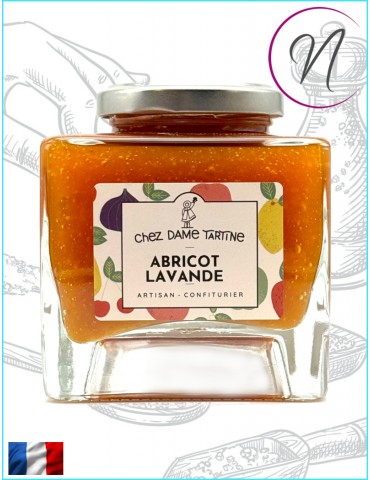 Confiture Artisanale Abricot Lavande | Chez Dame Tartine