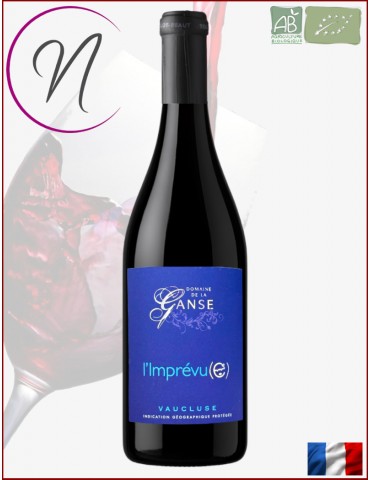 L'Imprévue - IGP Vaucluse | Domaine de la Ganse | Rouge 75cl