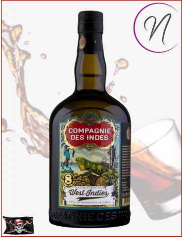 Rhum Compagnie des Indes | West Indies 8 ans