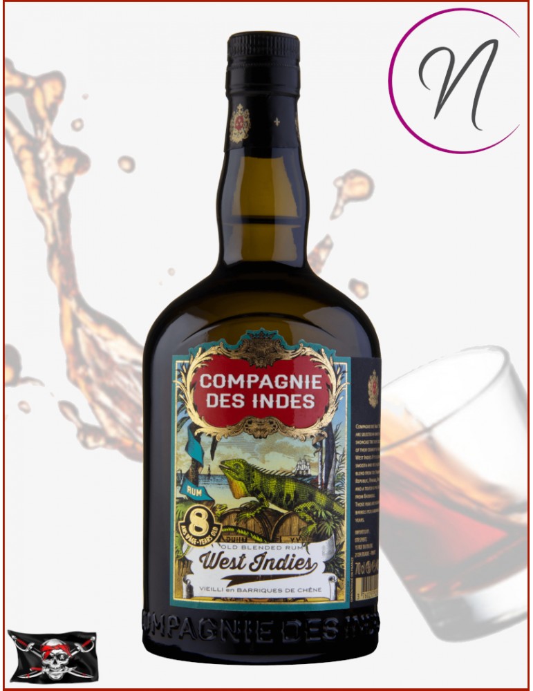 Rhum Compagnie des Indes | West Indies 8 ans