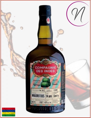Rhum Compagnie des Indes | Mauritus 14 ans