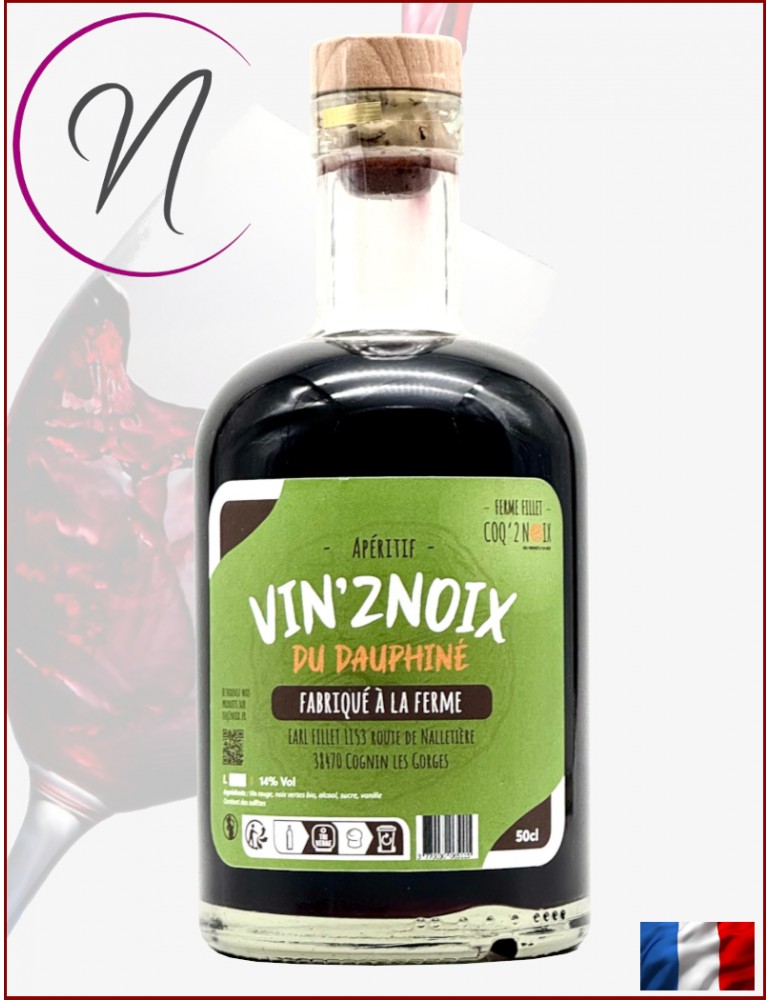 Vin de Noix - Vin'2 Noix du Dauphiné | Ferme Fillet | Cave chez Nathalie Sàrl