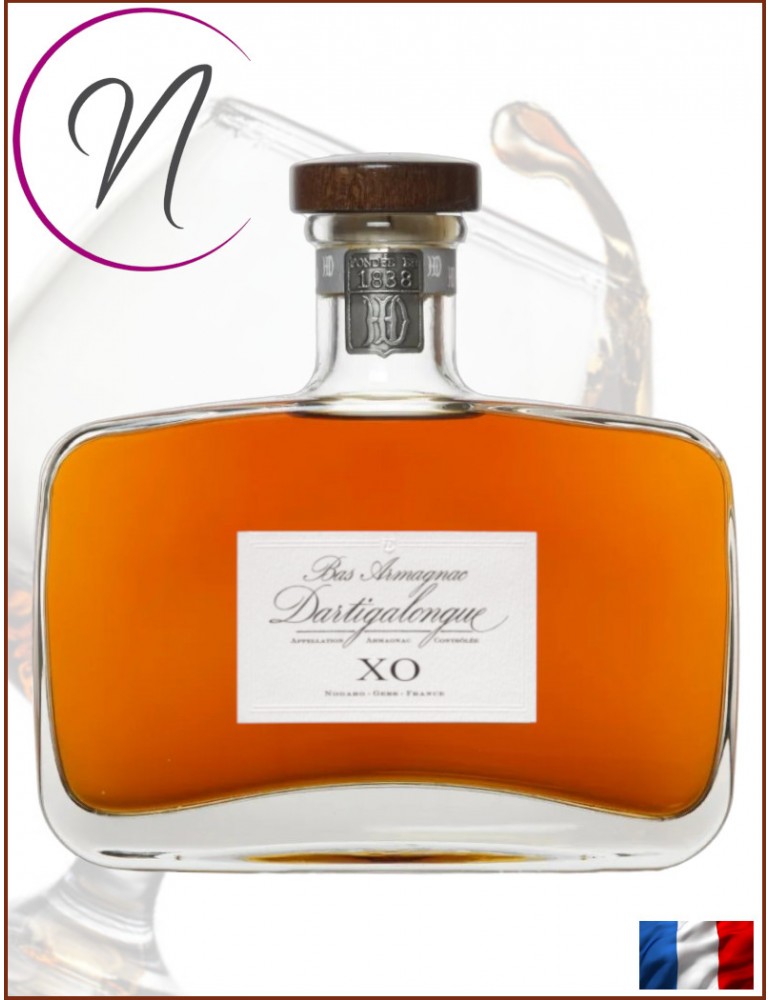 Bas Armagnac XO carafe Yogi | Dartigalongue | Cave chez Nathalie Sàrl