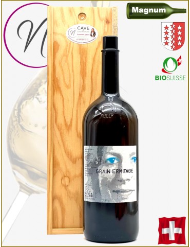 Magnum Grain Ermitage Bio | Marie-Thérèse Chappaz | Caisse bois Cave chez Nathalie Sàrl