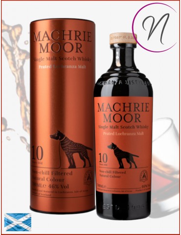 Whisky Machrie Moor 10 ans | avec étui | Cave chez Nathalie Sàrl