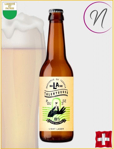 Bière Pousse - Lager légère | Brasserie La Talentueuse | %shop-name%