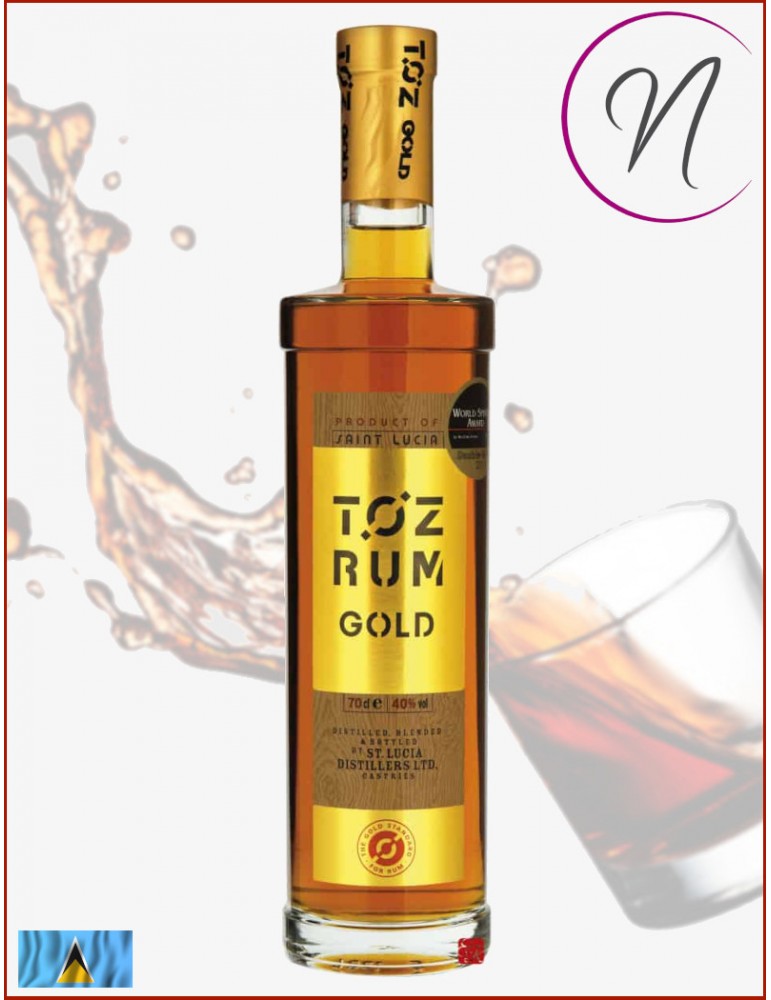 Rhum Toz Gold Santa Lucia | %shop-name%