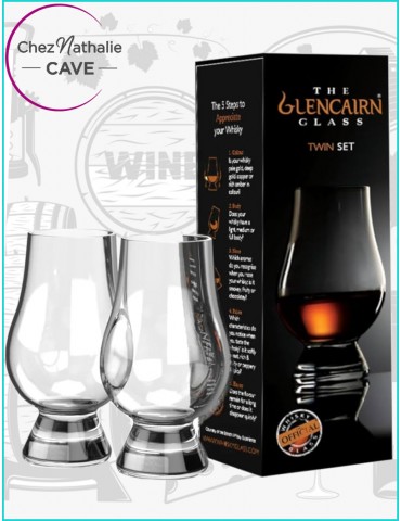 Verre à Whisky Glencairn 20cl x2 | The Official Whisky Glass avec cofret | %shop-name%