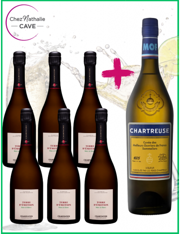 Lot Prestige Chartreuse MOF + 6 Champagne Charpentier | Cave chez Nathalie
