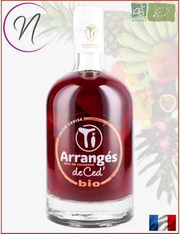 Rhum Pêche Cerise Bio | Rhum Arrangé de Ced | %shop-name%