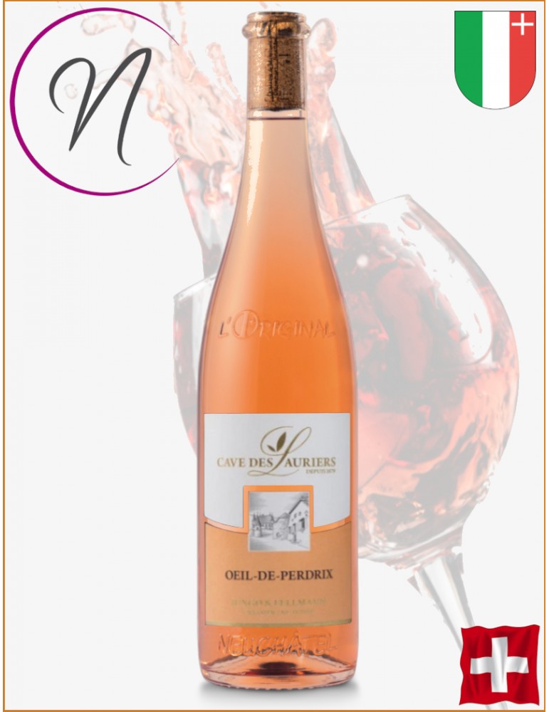 Oeil de Perdrix AOC Neuchâtel | Cave des Lauriers - Jungo & Fellmann | %shop-name%