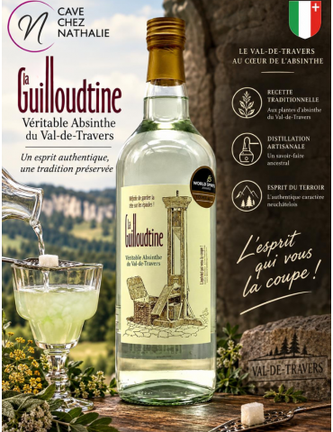 Absinthe La Guilloudtine | Absintherie Guilloud | Véritable absinthe du Val de Travers - %shop-name%