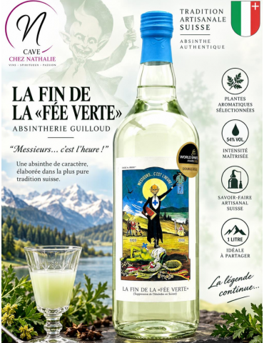 Absinthe La Fin de la fée Verte | Absintherie Guilloud | Tradition artisanale suisse - %shop-name%