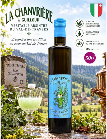 Absinthe La Chanvrière | Absintherie Guilloud | Tradition au coeur du val de travers - %shop-name%