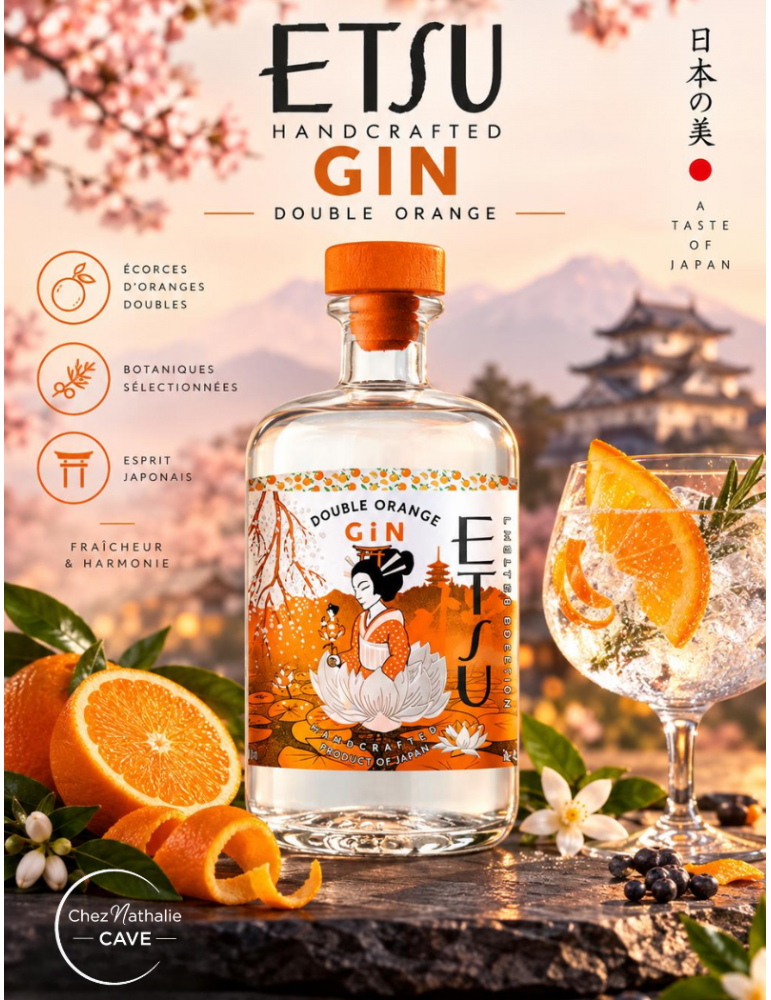 Gin Etsu Double Orange | Handcraft - %shop-name%