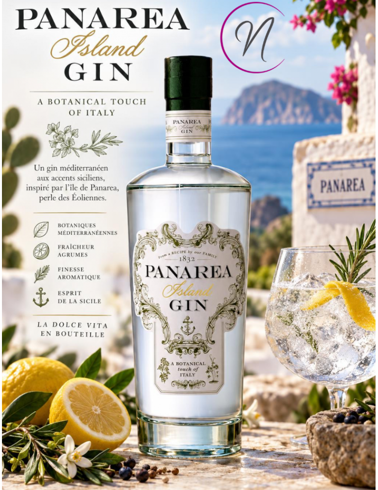 Gin Panarea Island | Sicile | La dolce vita en bouteille - %shop-name%