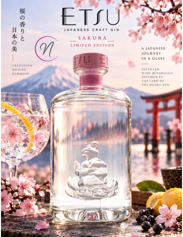 Gin Etsu Sakura Limited Edition | Japanese craft gin - %shop-name%