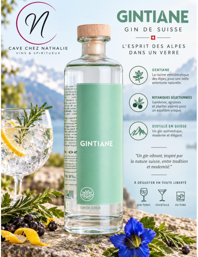 Gintiane | Larusée | Gin à la gentiane - %shop-name%