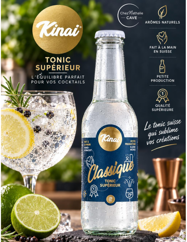 Tonic Classique Kinaï | Fabriqué en suisse - %shop-name%