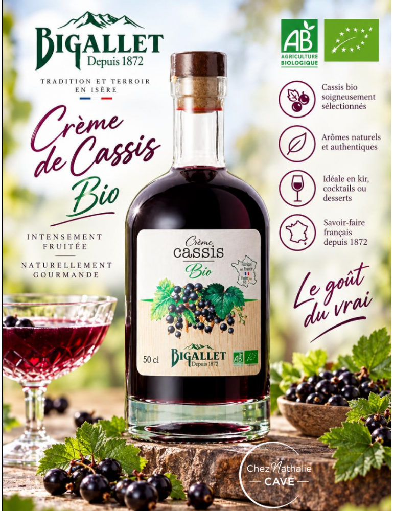 Crème de Cassis Bio | Bigallet - le gout du vrai | %shop-name%