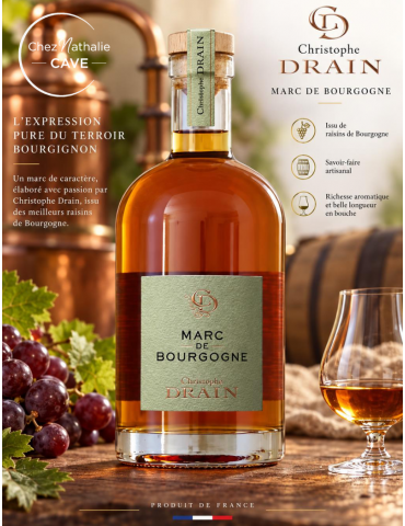 Marc de Bourgogne | Christophe Drain | l'expression pure du terroir bourguignon - %shop-name%