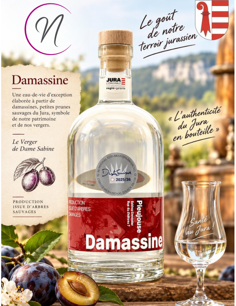 Damassine | Le Verger de Dame Sabine | le gout du terroir jurassien - %shop-name%