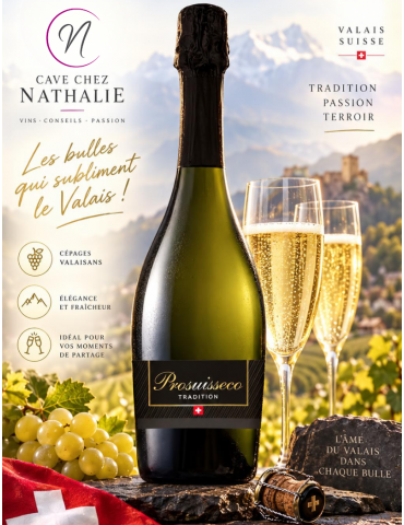 Prosuisseco | Bétrisey & Albrecht Vin | Pétillant Valais - 75cl