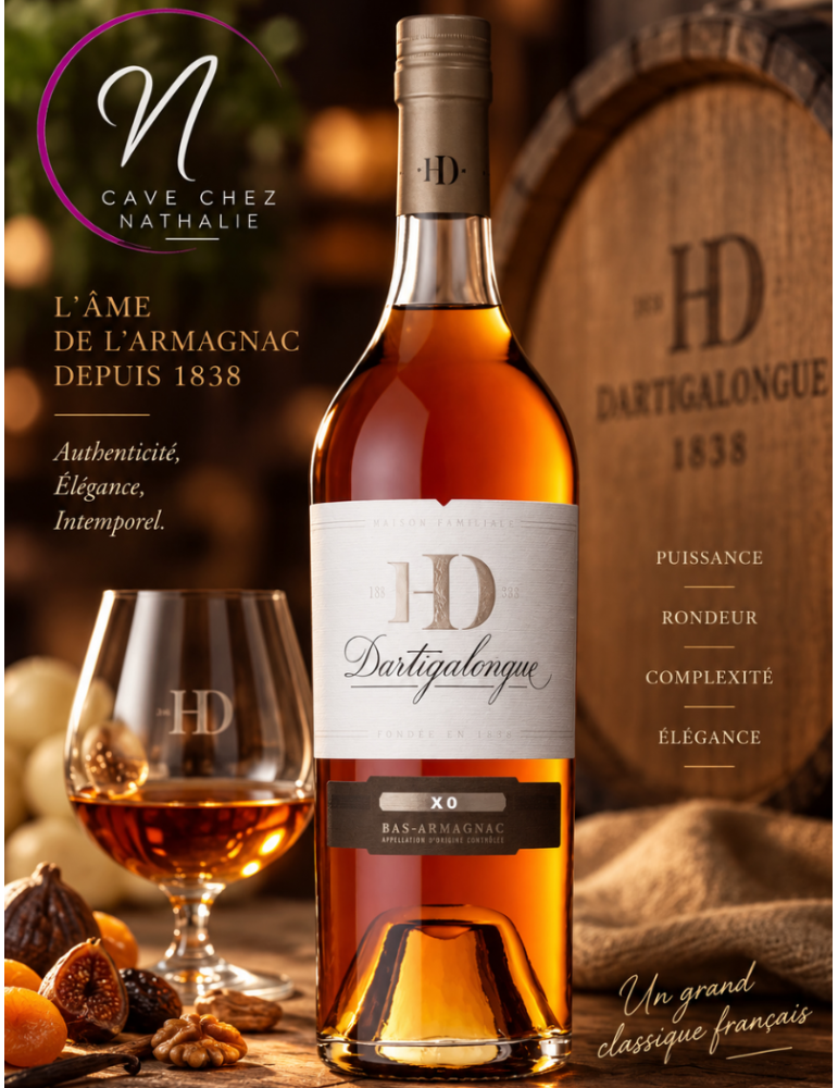 Bas Armagnac XO Signature Dartigalongue | Un grand classique français - %shop-name%