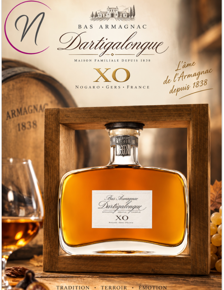 Bas Armagnac XO Yogi | Dartigalongue | Tradition - Terroir - Emotion - %shop-name%