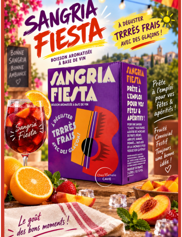 Sangria Fiesta BIB 3 litres | Le gout des bons moments - %shop-name%